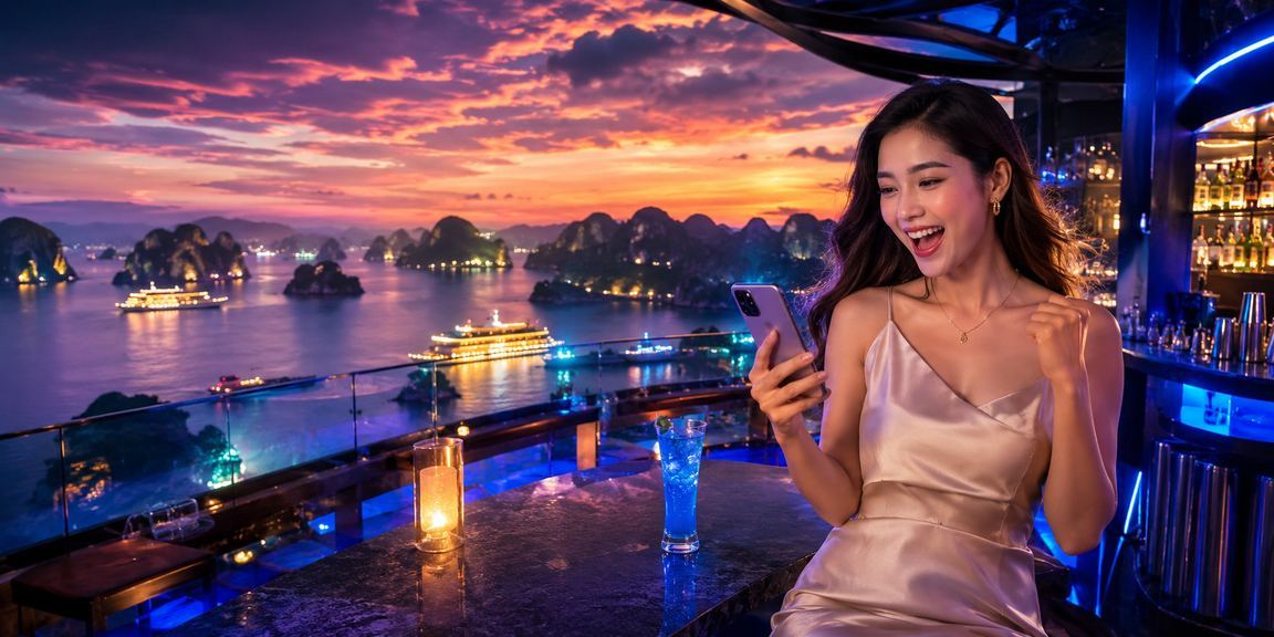 Người dùng mobile tại Hạ Long chuẩn bị đăng ký tài khoản giải trí