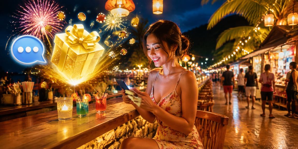 Người dùng Phú Quốc theo dõi lịch thể thao trên điện thoại ban đêm